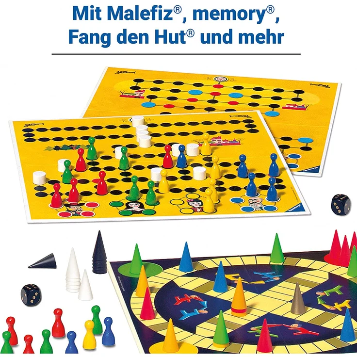 Ravensburger Spielesammlung 27293 Familienspiele 2022 D - Spielesammlung für die ganze Familie, Spiel für Kinder und Erwachsene ab 4 Jahren, für 2-10 Spieler – Bild 5