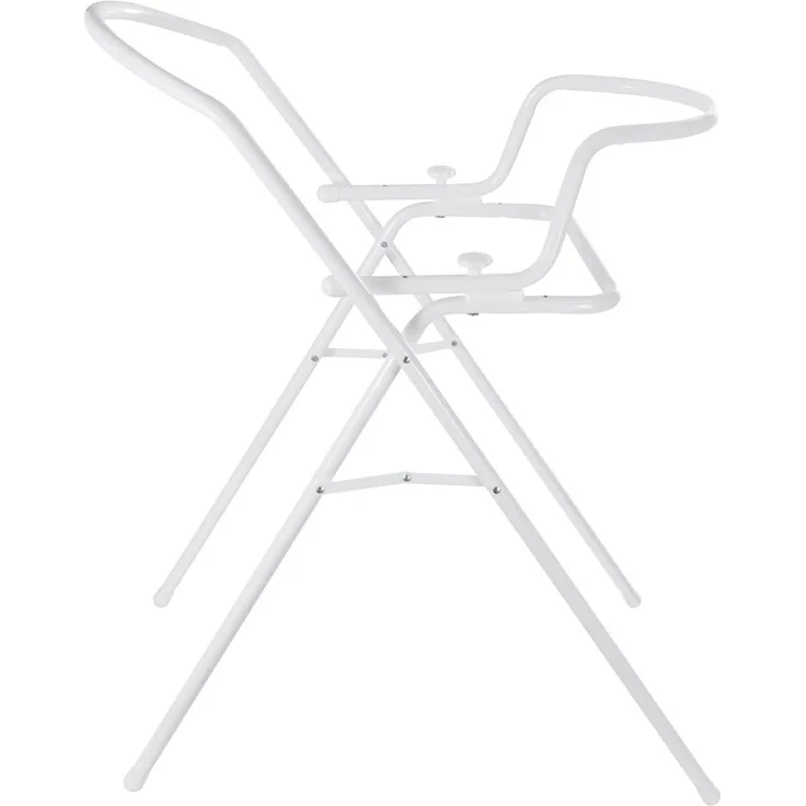 keeeper Universalständer für Babywannen 84 cm/100 cm, Zusammenklappbar, Höhe: 98 cm, Dawid, Weiß