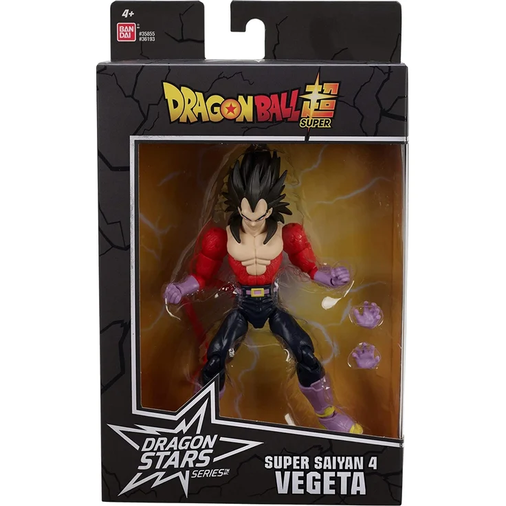 BANDAI Ball Dragon Star Figur 17 cm – Super Saiyan 4 Vegeta – 36193 – Bild 2