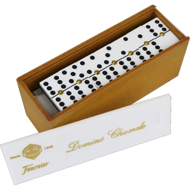 Fournier – Domino Chamelo marfilina, Kunststoff-Box (f06562) – Bild 8