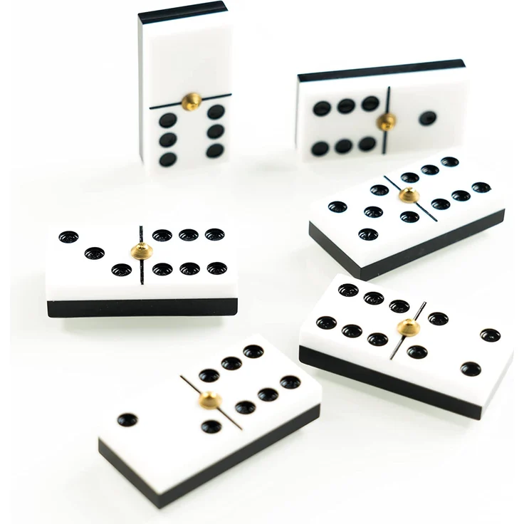 Fournier – Domino Chamelo marfilina, Kunststoff-Box (f06562) – Bild 2