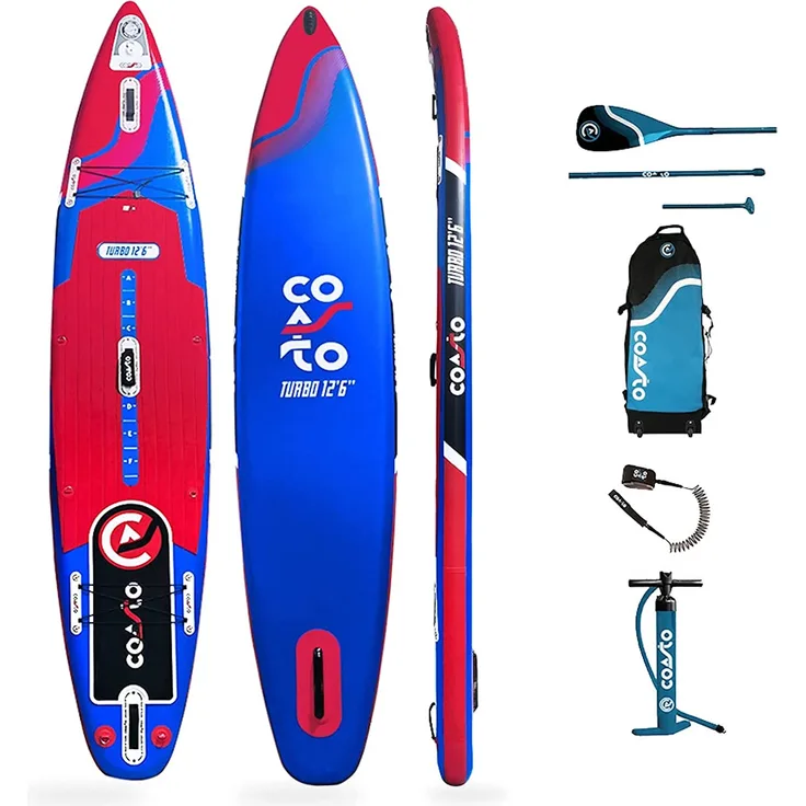 Poolstar SUP Stand Up Paddle Coasto Turbo 12'6