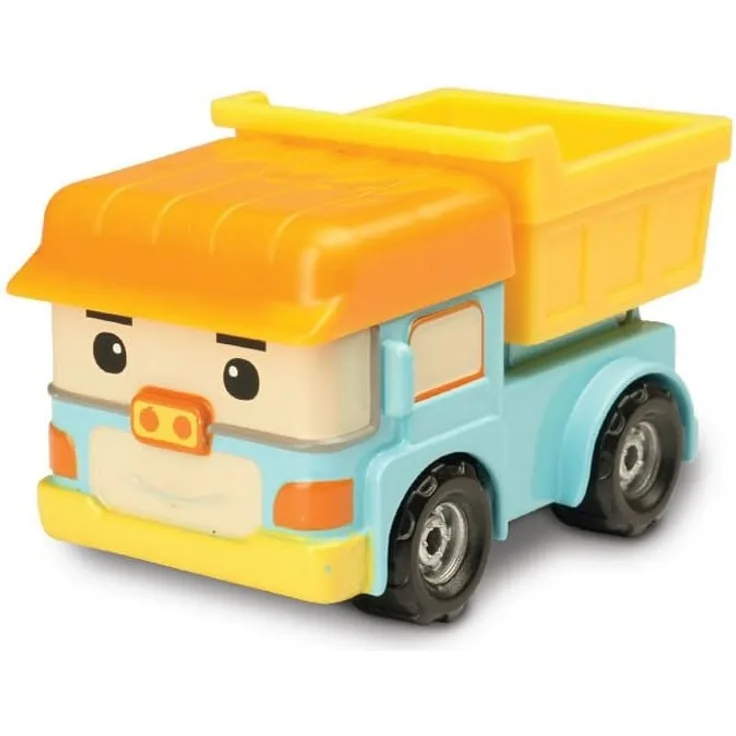 Silverlit Robocar Poli - Druckguss Dumpo 7 cm gelb