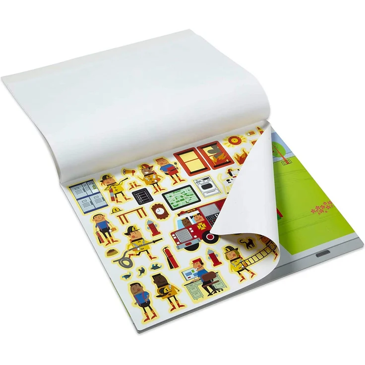 Melissa & Doug 19114 Melissa & Doug wiederverwendbares Stickerbrett – meine Stadt | Aktivitätsbrett | Stickerbrett | 3+ | Geschenk für Jungen oder Mädchen - Preisvergleich – Bild 5