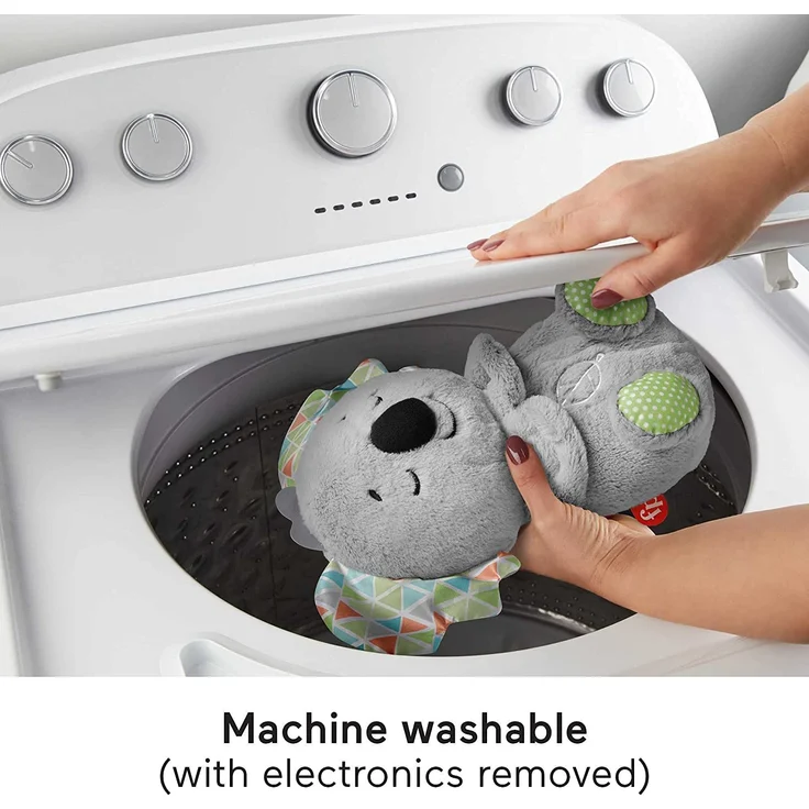 Fisher-Price GRT59 'Schlummer-Koala' Spieluhr, ab der Geburt, Einschlafhilfe, mit beruhigender Musik, Lichtern und Bewegung – Bild 7