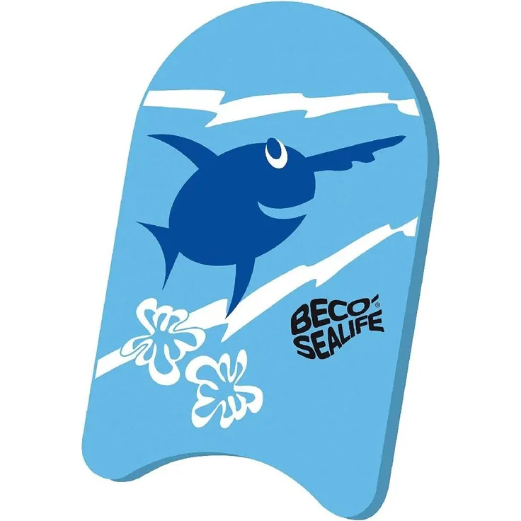 Beco Unisex Jugend Sealife Schwimmbrett, blau, One Size