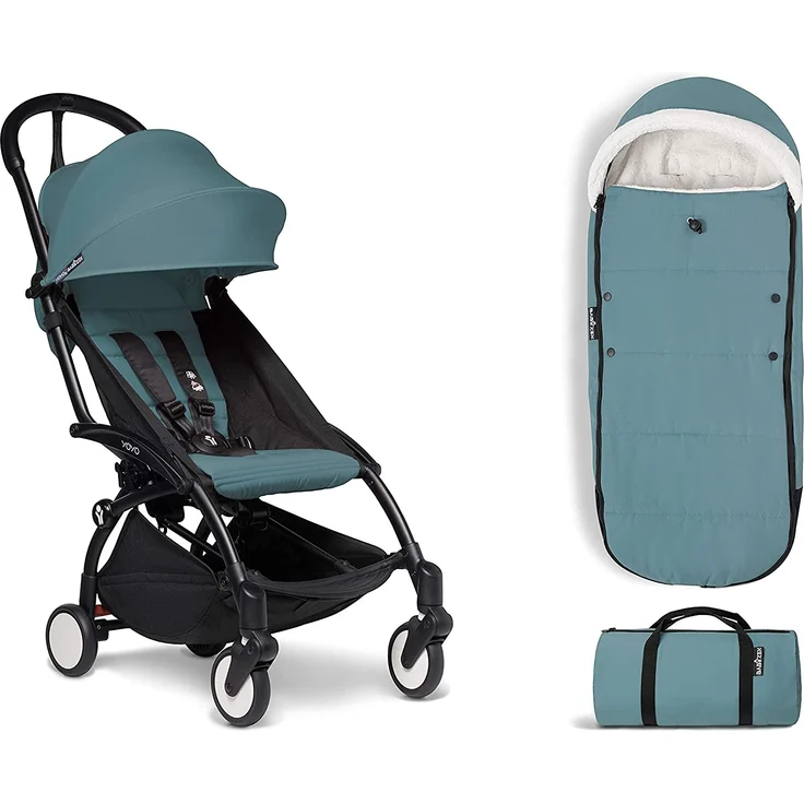 Babyzen YOYO Fußsack Aqua, universell einsetzbar – Bild 2