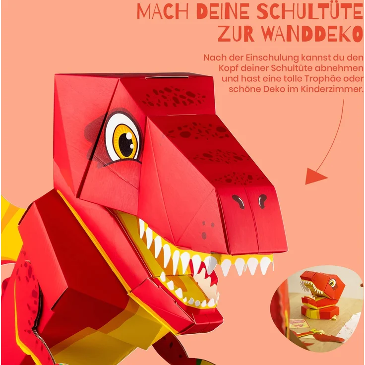 School Mood Schultüte - Drache Dagobert Stehende Schultüte - Der Kleine Knick – Bild 5