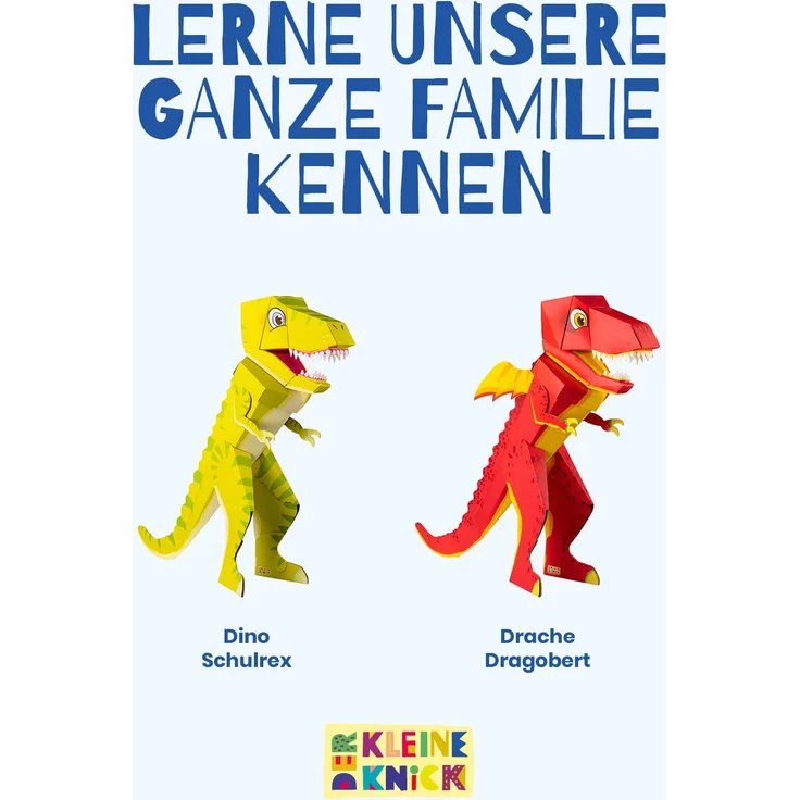 School Mood Schultüte - Drache Dagobert Stehende Schultüte - Der Kleine Knick – Bild 8