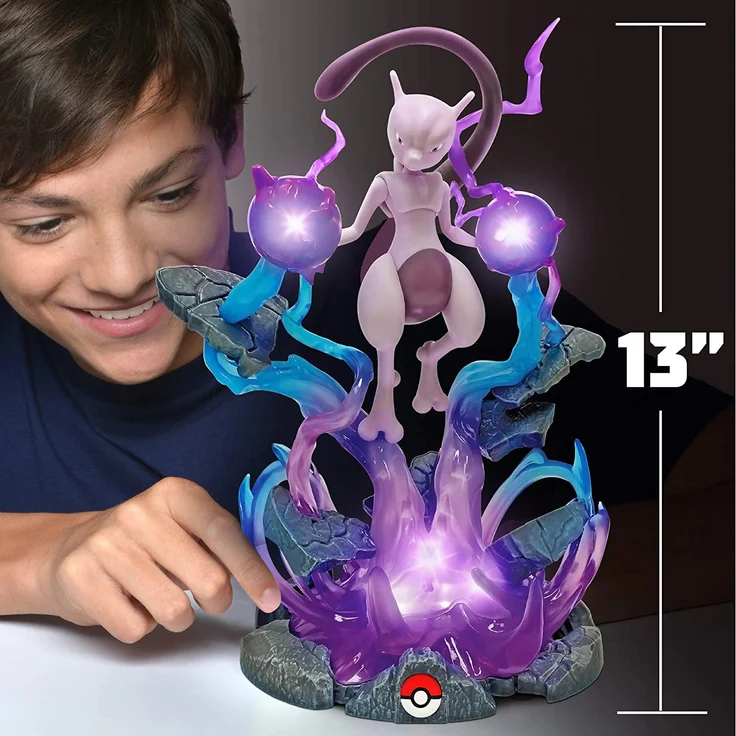 Jazwares Pokemon Action Figure Collectible Mewtwo Deluxe Action Figure – Bild 2