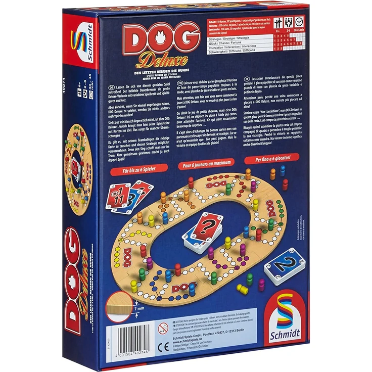 Schmidt Spiele 49274 Dog Deluxe, Familienspiel – Bild 2