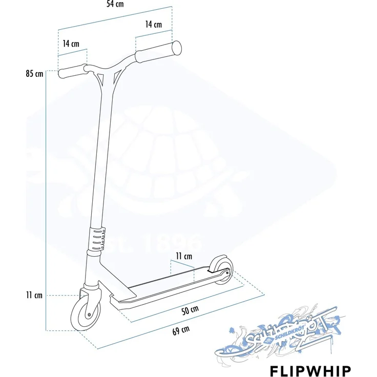 Stunt Scooter Flipwhip - Metallic Red – Bild 6
