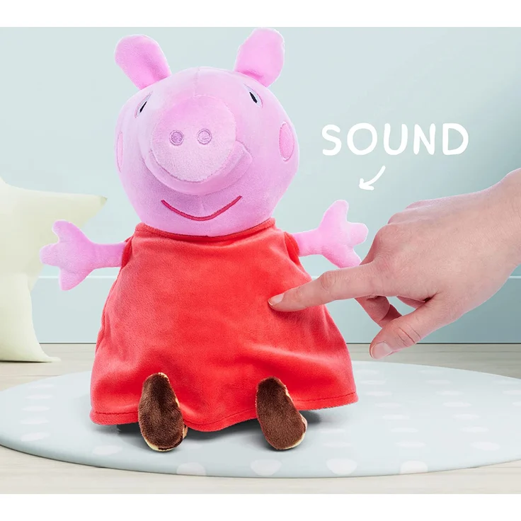 Simba 109261009 Pig Plüsch Peppa mit Sound, 25cm – Bild 3