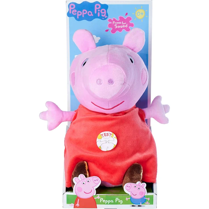 Simba 109261009 Pig Plüsch Peppa mit Sound, 25cm – Bild 6