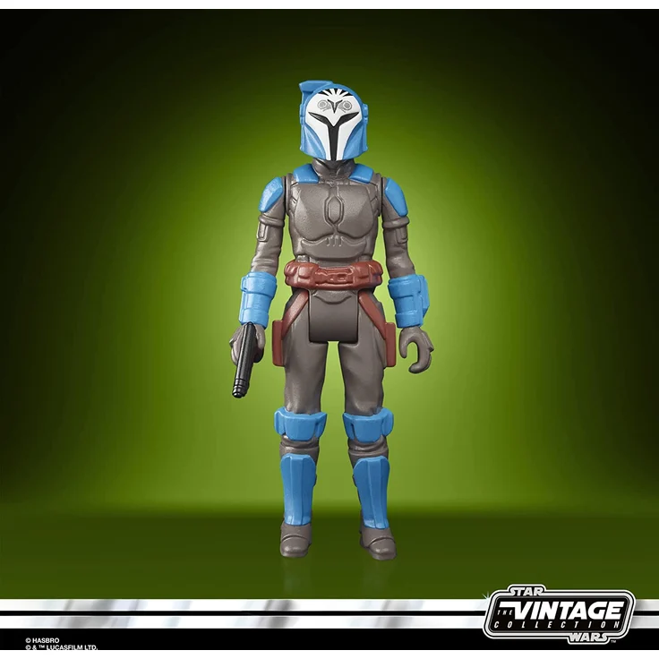 Hasbro Star Wars Retro Collection BO-Katan Kryze Toy 9. 5 cm-Scale Star Wars: The Mandalorian Collectible Action Figure, Toys for Kids 4 and Up, Multi, F4460 – Bild 3