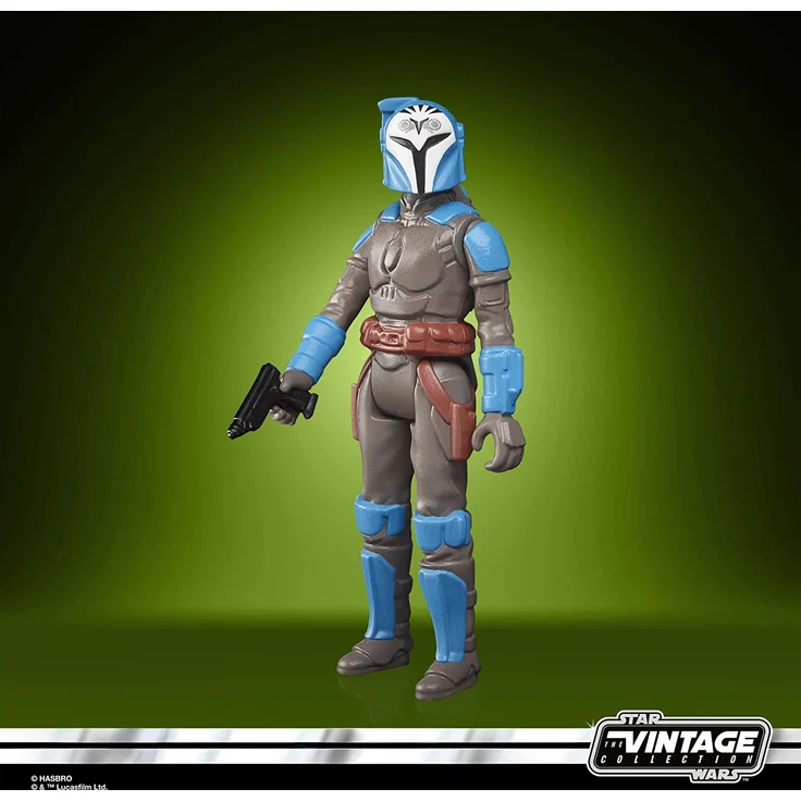 Hasbro Star Wars Retro Collection BO-Katan Kryze Toy 9. 5 cm-Scale Star Wars: The Mandalorian Collectible Action Figure, Toys for Kids 4 and Up, Multi, F4460 – Bild 4