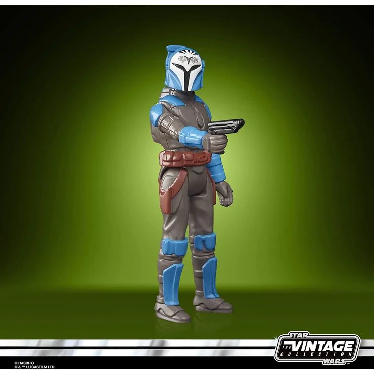 Hasbro Star Wars Retro Collection BO-Katan Kryze Toy 9. 5 cm-Scale Star Wars: The Mandalorian Collectible Action Figure, Toys for Kids 4 and Up, Multi, F4460 – Bild 5