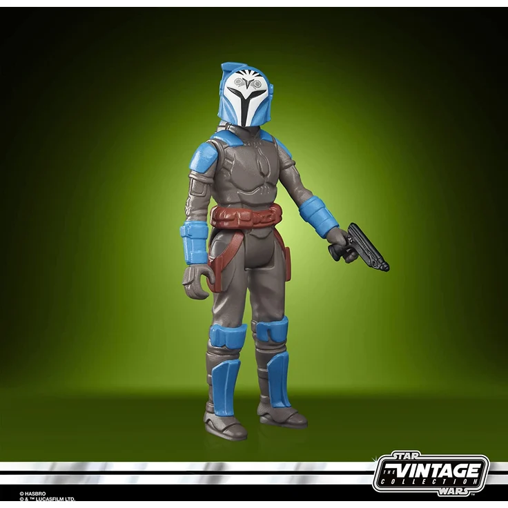 Hasbro Star Wars Retro Collection BO-Katan Kryze Toy 9. 5 cm-Scale Star Wars: The Mandalorian Collectible Action Figure, Toys for Kids 4 and Up, Multi, F4460 – Bild 6