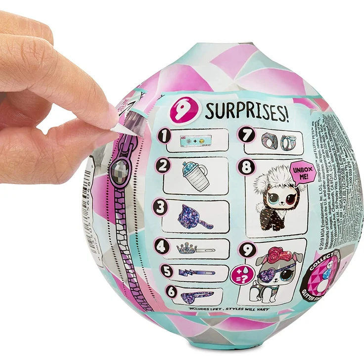 L.O.L. Surprise! 560487E7C Fluffy Pets- Winter Disco Series - mehrfarbig - Preisvergleich – Bild 3