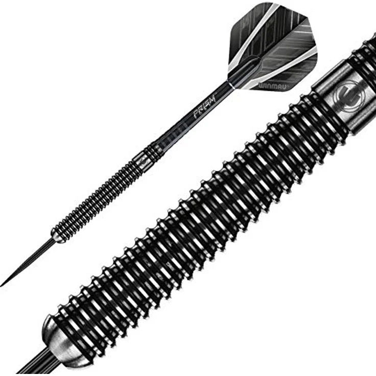 WINMAU Blackout 22g Profi Wolfram Steeltip Dartpfeile Set mit Flights und Schäfte - Preisvergleich – Bild 4