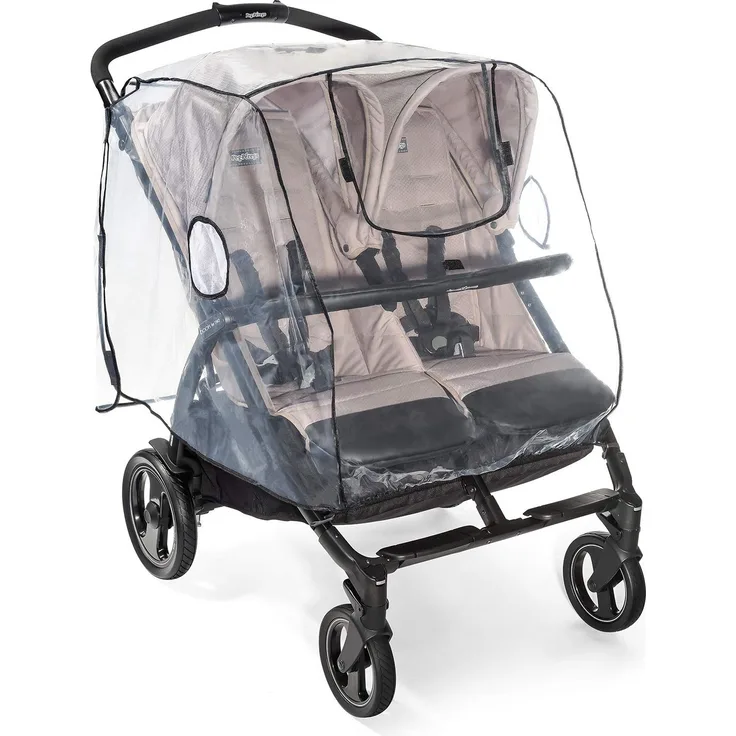 Regenschutz für Zwillingswagen. reer