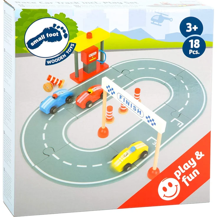 Autorennbahn inkl. Spielset – Bild 6