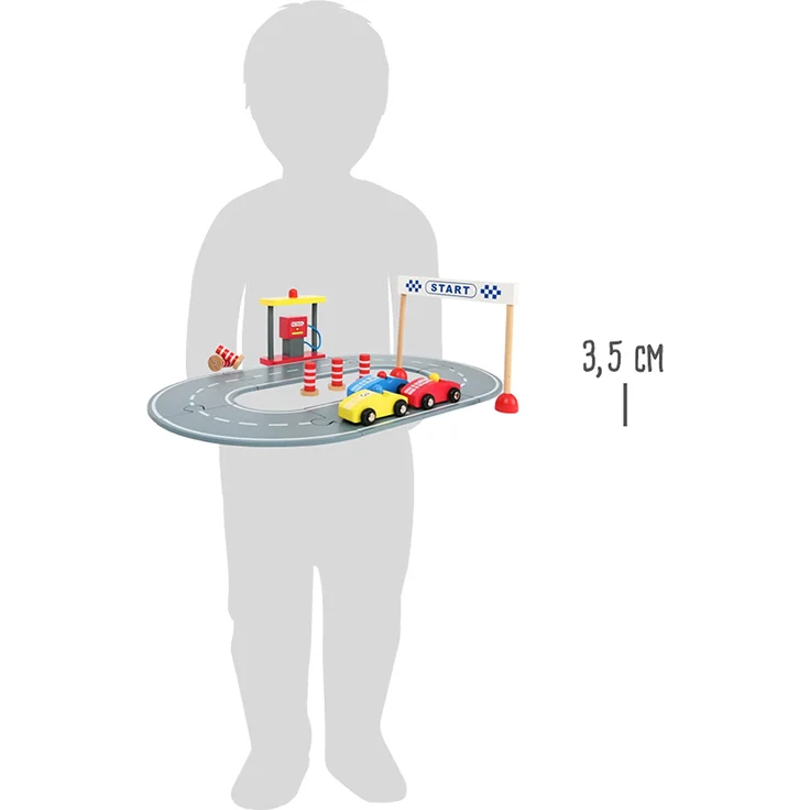 Autorennbahn inkl. Spielset – Bild 7