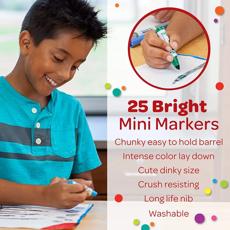 CRAYOLA Pipsqueaks-Set mit Markern und Papier – Bild 7