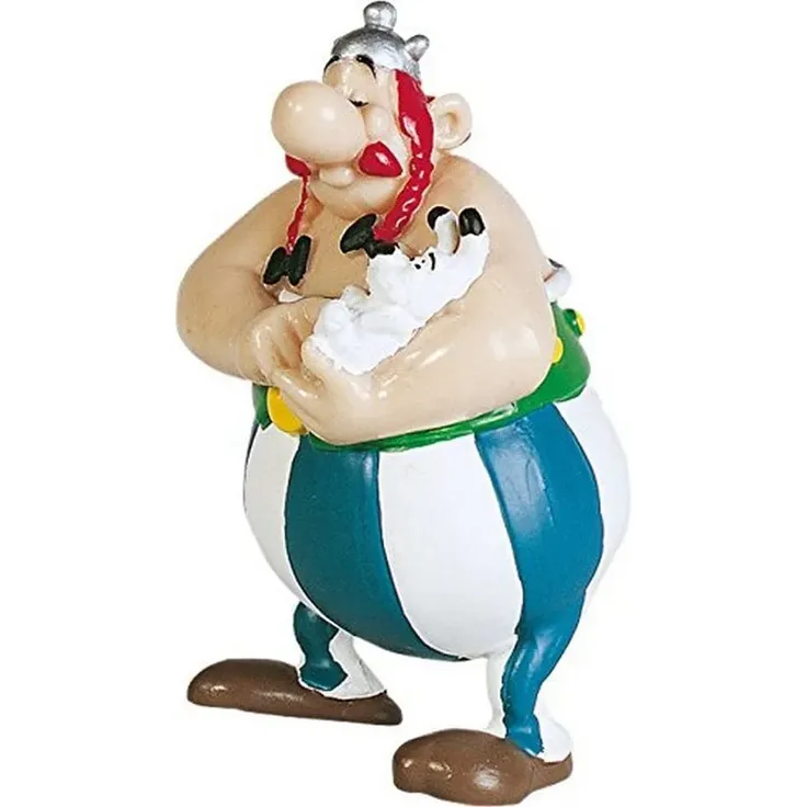 Figur Obelix mit Idefix