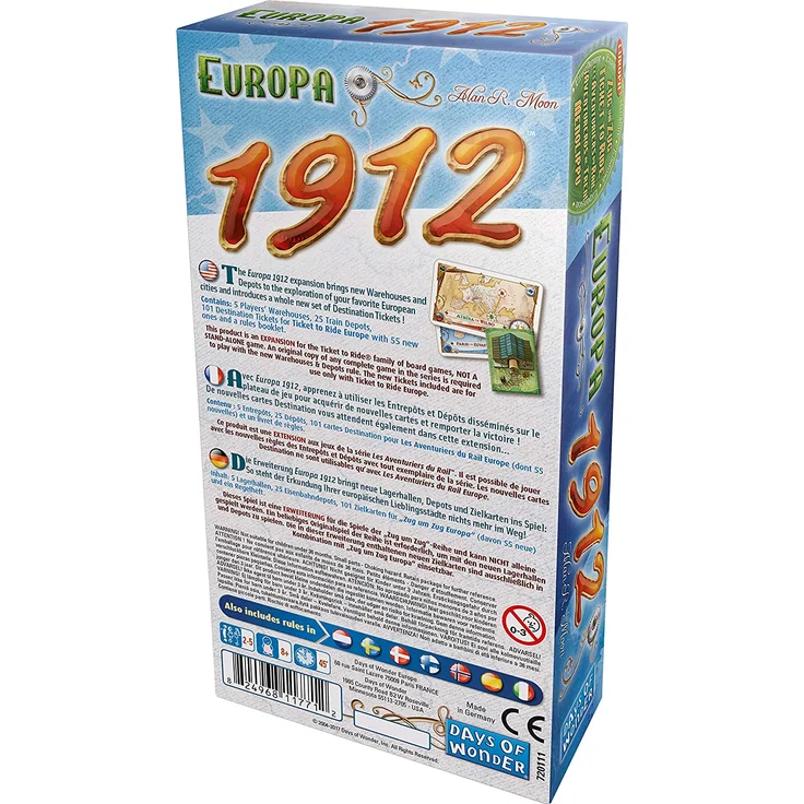Zug um Zug: Europa – 1912 [Erweiterung] – Bild 4