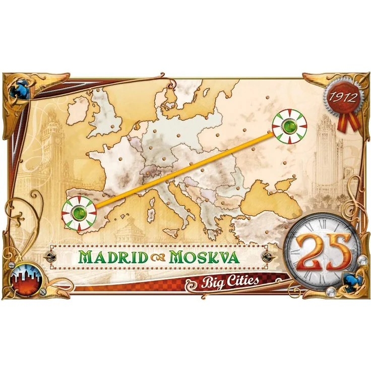 Zug um Zug: Europa – 1912 [Erweiterung] – Bild 9