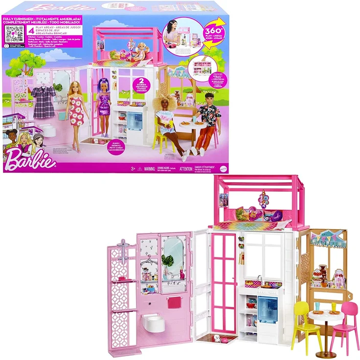 Barbie HCD47 Puppenhaus 3 Jahr(e) – Bild 1
