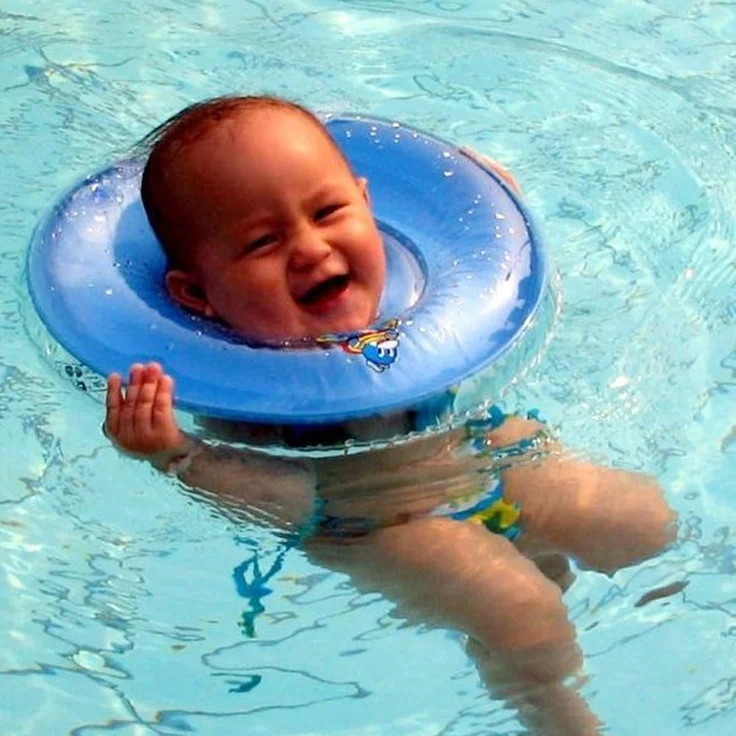 Teamoy 2-teilig Baby Schwimmhose Badewindelhose Badehose (Aircraft+ Fat Smile) – Bild 9
