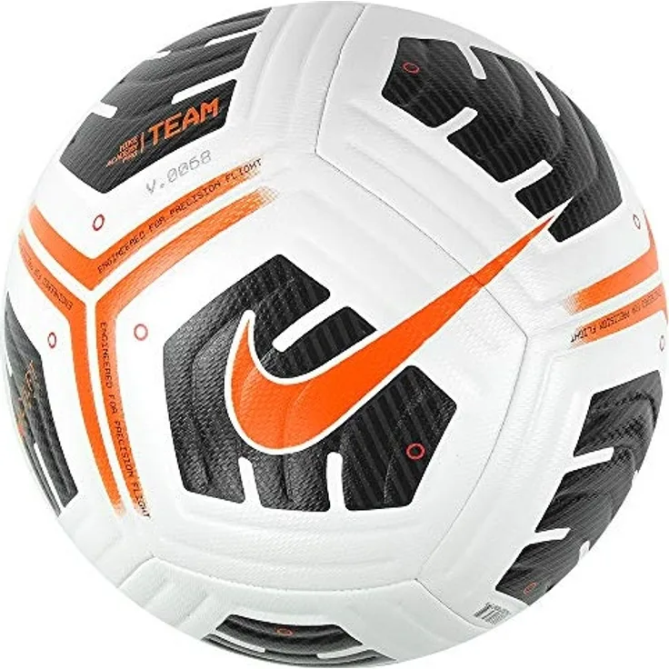 Nike Academy Team Trainingsball weiß Orange F101 5