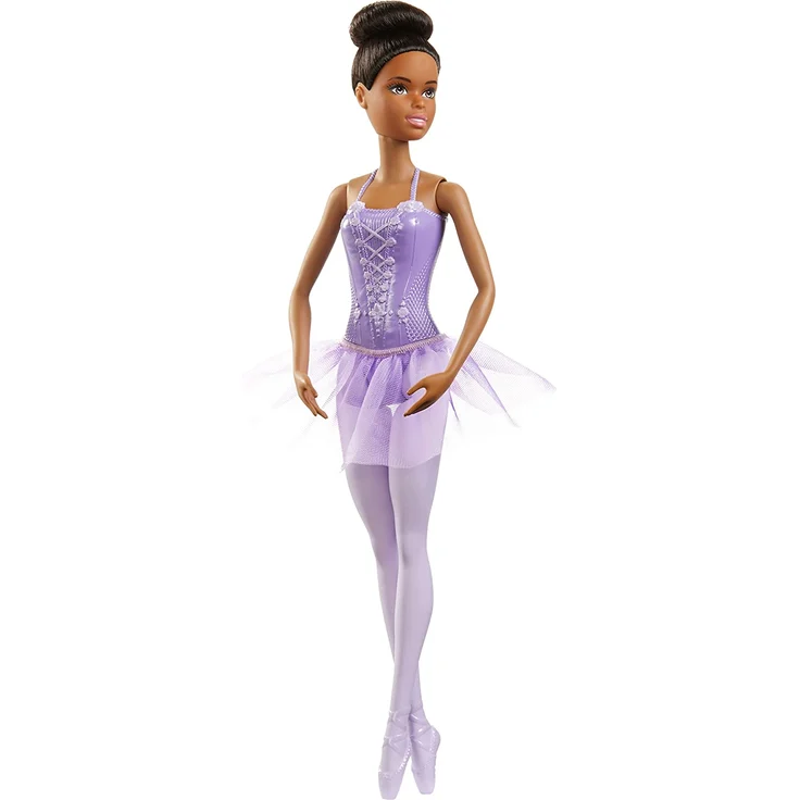 Barbie GJL59 - Ballerina Puppe (blond) im Ballerina-Outfit mit Tutu und Spitzenschuhen, Spielzeug ab 3 Jahren – Bild 6