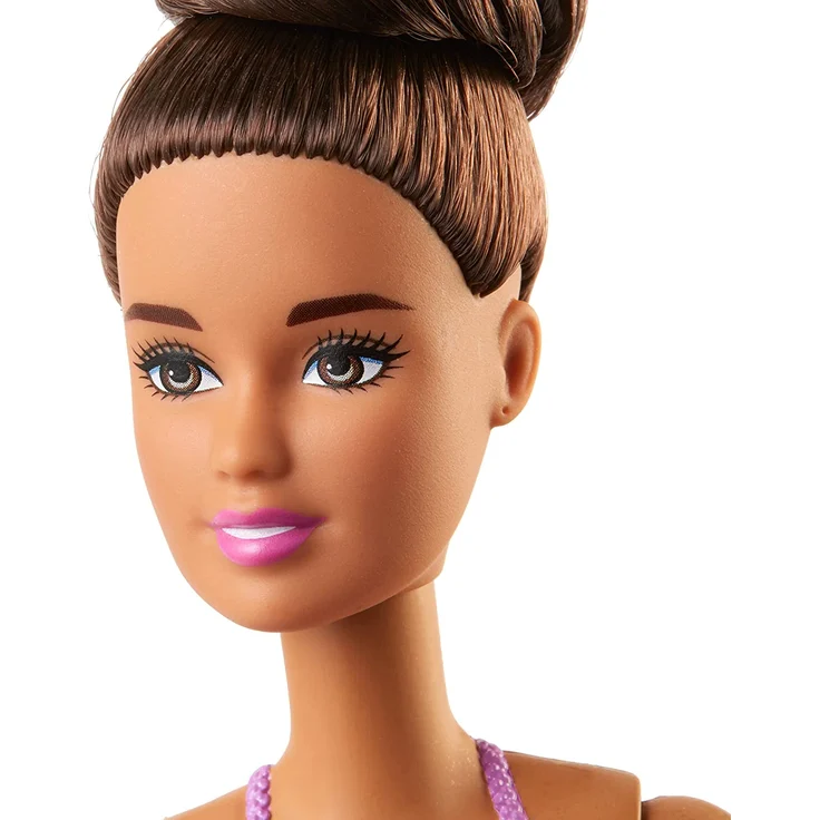 Barbie GJL59 - Ballerina Puppe (blond) im Ballerina-Outfit mit Tutu und Spitzenschuhen, Spielzeug ab 3 Jahren – Bild 5