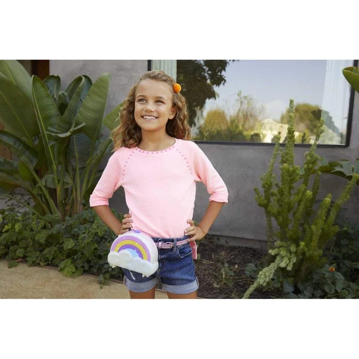 Polly Pocket GKJ65 - Regenbogen Tasche, tragbare Schatulle mit Zubehörteilen, Spielzeug ab 4 Jahren – Bild 7