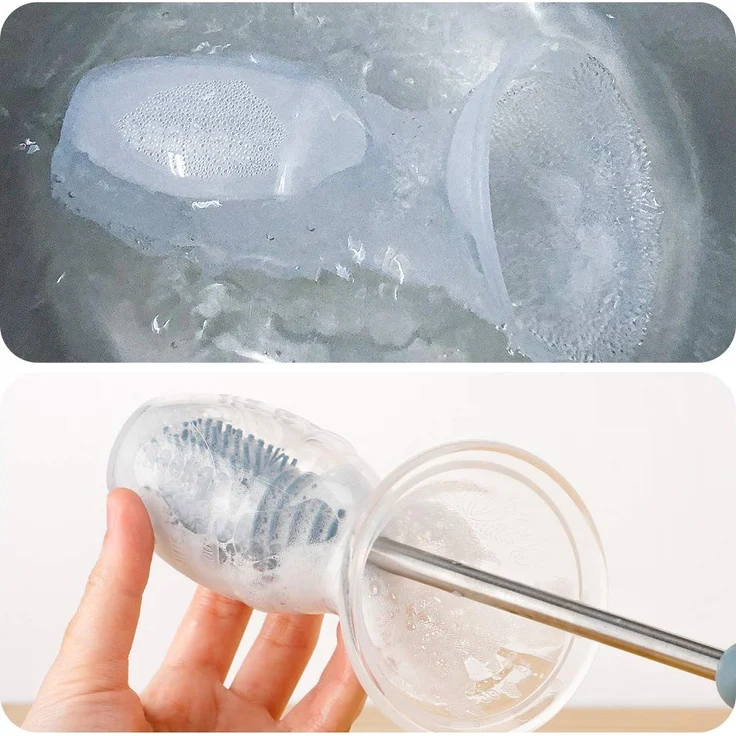 Haakaa Manuelle Milchpumpe, transparent, 100 ml - Preisvergleich – Bild 7