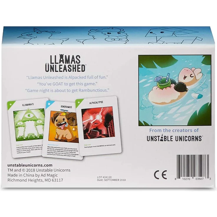 Breaking Games kartenspiel (ENLlamas Unleashed) – Bild 2