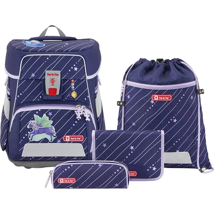 STEP BY STEP Schulranzen Set SPACE 5-teilig "Pegasus Emily" – Bild 1