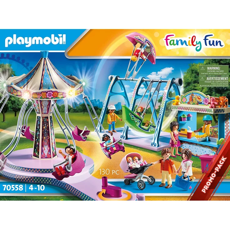 Playmobil Family Fun 70558 - Großer Vergnügungspark – Bild 4