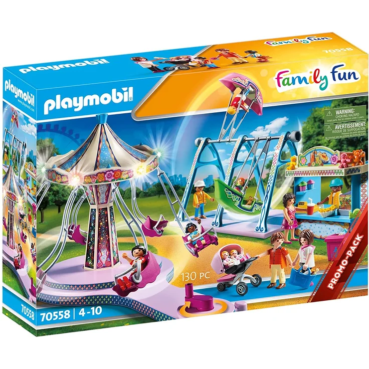 Playmobil Family Fun 70558 - Großer Vergnügungspark – Bild 1