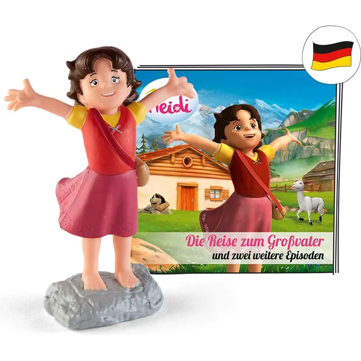 Tonies Heidi 'Die Reise zum Großvater', Hörfigur mit 60 Minuten Spielzeit, ab 5 Jahren