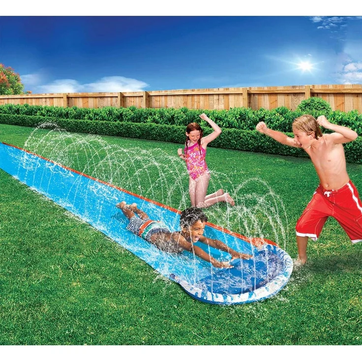 Banzai Wasserbahn Wasserrutsche 488 cm mit Sprinkler L x 71 cm W – Bild 2