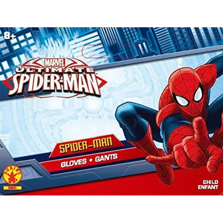 Rubie's Offizielles Kinder-Spidermanhandschuhe - Eine Größe, Rot - Preisvergleich – Bild 2