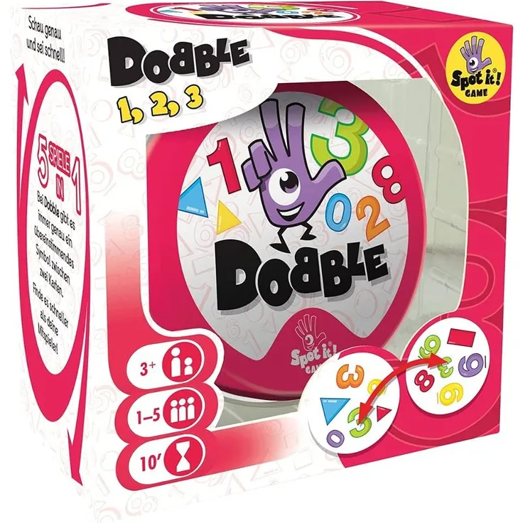 Asmodée - DOBBLE 1, 2, 3