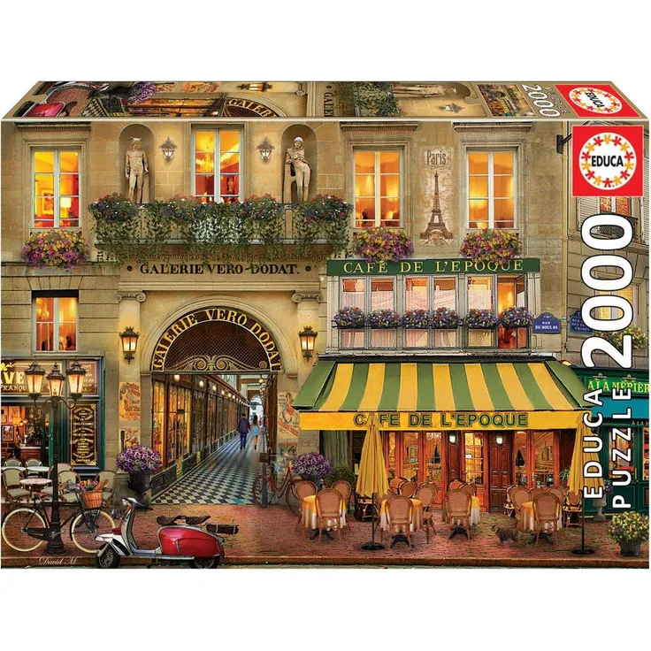 EDUCA 18506 Galerie Vero-Dodat 2000 Teile Puzzle