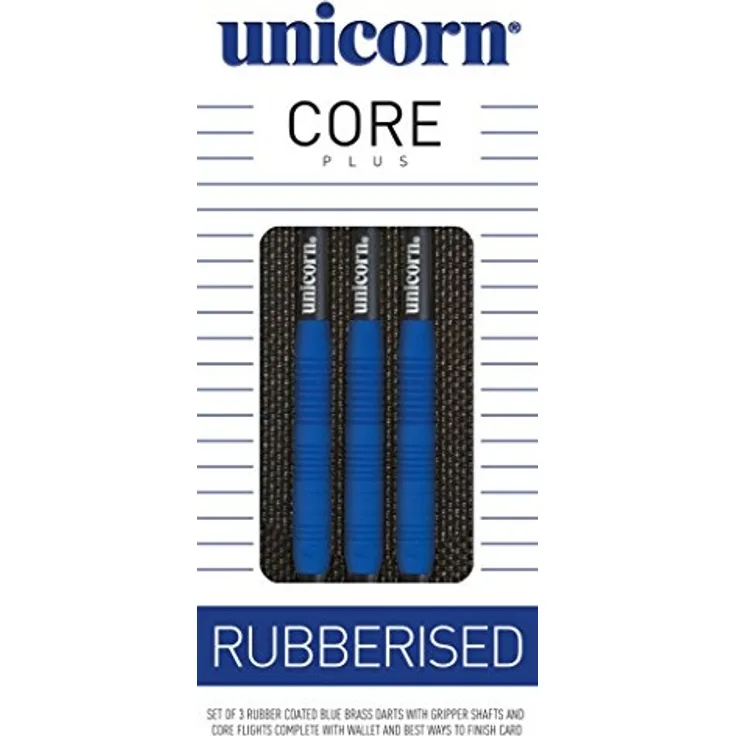 Unicorn Core Plus Rubberised, blau, 23g