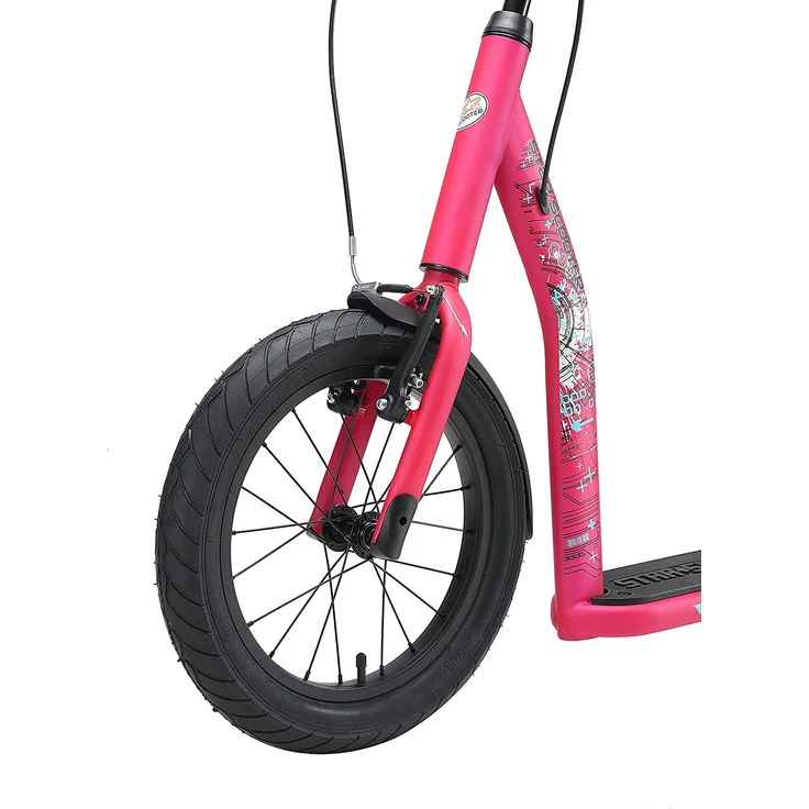 BIKESTAR Tretroller Kinderroller ab 8 Jahre | 16 Zoll New Gen Sport | Pink – Bild 7