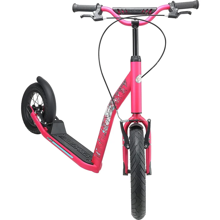 BIKESTAR Tretroller Kinderroller ab 8 Jahre | 16 Zoll New Gen Sport | Pink – Bild 5